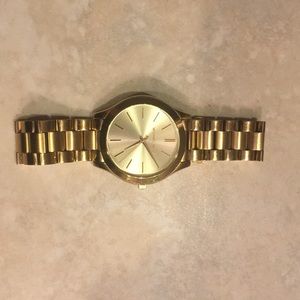 Michael Kors Gold Watch - lots of life left!